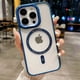 thumbnail image 4 of Hardware Strong Magnetic Attraction [metal Lens Frame+buttons] Suitable For IPhone 15, 14, 13, 12, 13 Pro Max 15Plus, 14Plus Transparent Acrylic Phone Case, 4 of 4