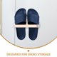 thumbnail image 3 of EXHUMKY 4Ud Estante De Almacenamiento Para Zapatos Montado En Pared Sin Daño Instalación Adhesiva Para Puertas, 3 of 8