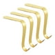 thumbnail image 3 of 4 piezas de soportes para medias navideñas, ganchos para colgar medias, ganchos para chimenea de Navidad, ganchos de metal para colgar adornos Oro, 3 of 8