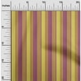 thumbnail image 1 of oneOone Silk Tabby Fabric Multicolor Stripe Decor Fabric Printed BTY 42 Inch Wide, 1 of 3