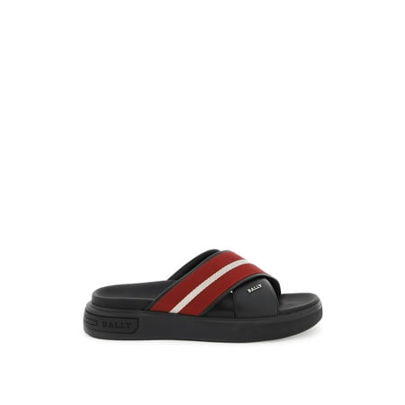 

Bally bally stripe slides