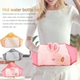 thumbnail image 3 of Cheers.US 1 Set Hot Water Bottle,Plush Warm Water Bag Pouch with Soft Waist Cover, Hot Water Bag for Pregnant Woman Relieve Fatigue Pain, 3 of 8