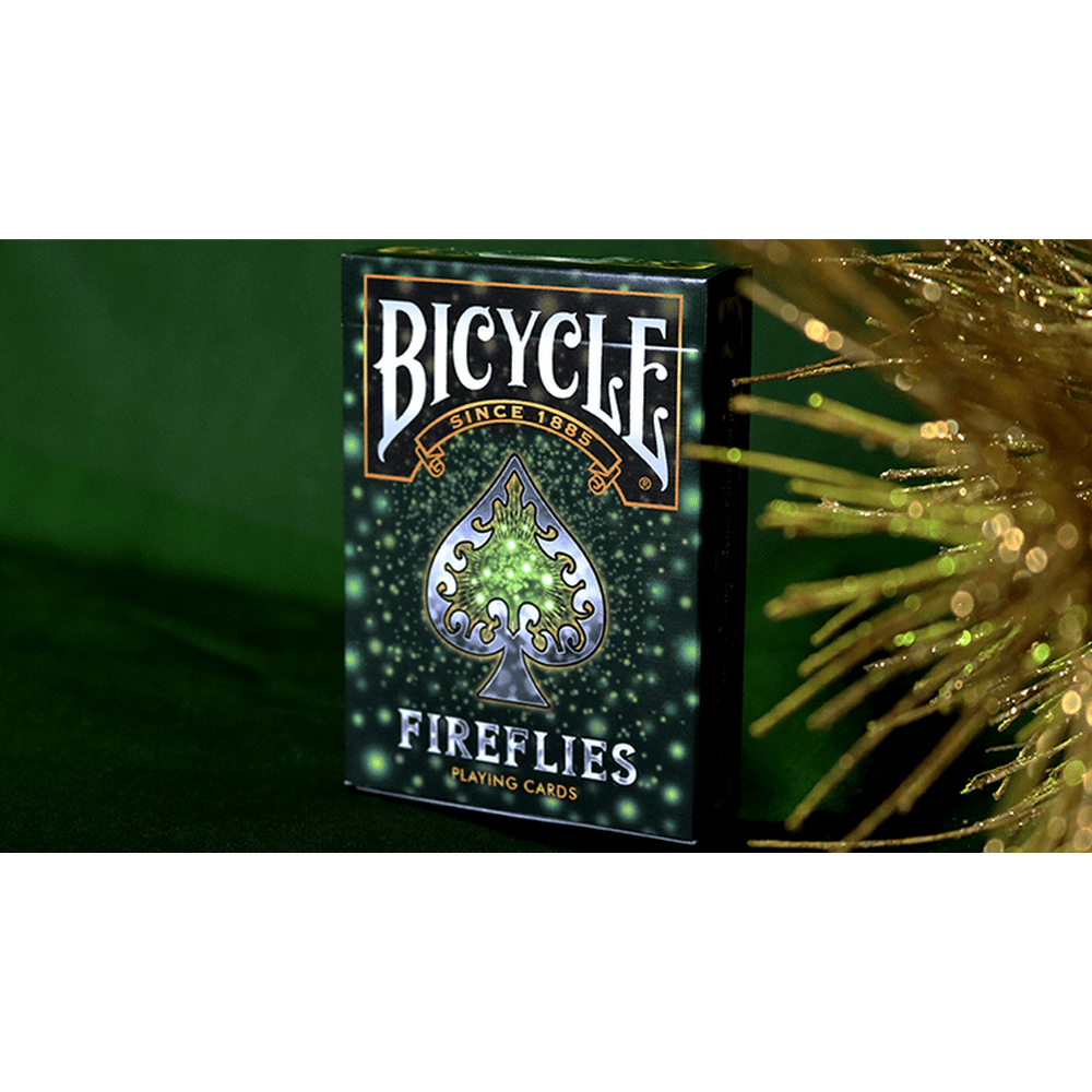 bicycle fireflies playing cards