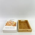 thumbnail image 5 of Narkgis Serving trays, namely, cabarets,Serving Tray Kitchen Food Tray withHandles Serving Platters TrayGreatforDinners Party,Tea Bar, Table Breakfast Snack, 5 of 9