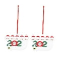 thumbnail image 2 of LSLJS Hanging Ornaments, Lumière Colorée Personnalisée Famille d'Ornements Survécus Noël Decor 2 Pcs, Noël Decorations, 2 of 7