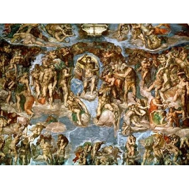 Il Giudizio Universale Poster Print by Michelangelo