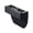 Black, variant on Functional Leather Car Storage Unit With Combined Use As Cup Holder And Item Storage Fits Many Models