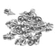thumbnail image 1 of 180 piezas de clavos de repuesto para riel de material acero y pernos de Pernos de repuesto para riel de plateados, 1 of 5