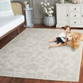 thumbnail image 3 of SAFAVIEH Ebony Eason Floral Area Rug, Ivory/Gray, 8' x 10', 3 of 8