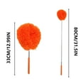 thumbnail image 4 of Extendable Telescoping Duster for Home Cleaning | Adjustable Length (24"-48") | 360° Swivel Head | Non-Slip Handle | Safe for Furniture, Ceilings & High Surfaces | 1 Pack, 4 of 5