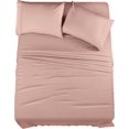 thumbnail image 1 of Juego de sábanas tamaño queen Utopia Bedding, 4 piezas, microfibra suave, 1 of 7