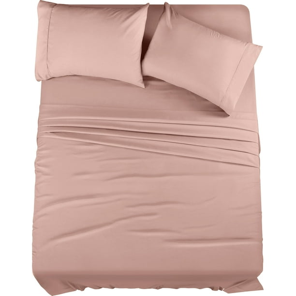 Juego de sábanas tamaño queen Utopia Bedding, 4 piezas, microfibra suave