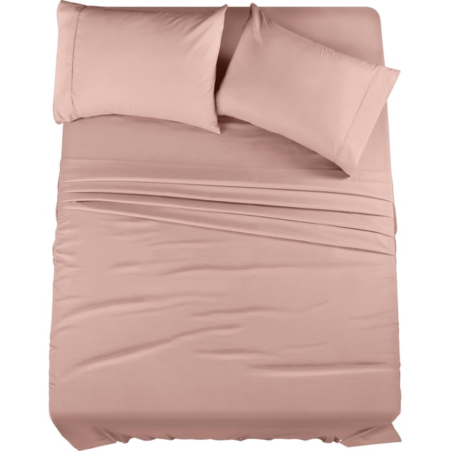 Juego de sábanas tamaño queen Utopia Bedding, 4 piezas, microfibra suave