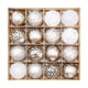 thumbnail image 1 of 16x Bolas Navideñas Adornos Navideños Colgantes Bolas Colgantes Blanco plateado, 1 of 9