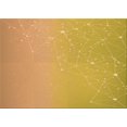 thumbnail image 1 of Ahgly Company Machine Washable Indoor Rectangle Transitional Orange Area Rugs, 6' x 9', 1 of 7