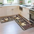 thumbnail image 5 of Kitchen Rugs Farmhouse Style for Floor, Rooster Kitchen Rug, Non-Slip Backing Kitchen Mat Set of 2 Washable Kitchen Rug Sets with Runner for Home Kitchen 17"x47.2"+17"x30", 5 of 6