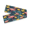 thumbnail image 7 of Yayeee Table Runner 90 inches Long Home Kitchen Dinning Party Decoration, Pink Floral Flamingo, 7 of 7