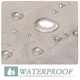 thumbnail image 4 of Outdoor linen sheer curtains for patio waterproof with detachable self-stick, natural, 4 of 5