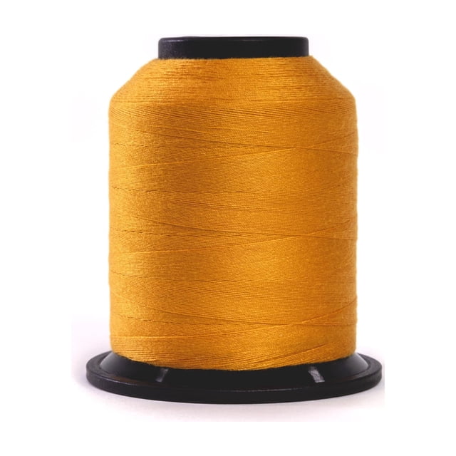 Hilo para acolchado Finesse 100% poliéster 50 wt, 3 cabos, 1000 m, dorado