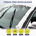 thumbnail image 2 of 2PCS Wiper Blades Direct Connect 18'' 19'' for Front Left and Right, 2 of 4