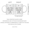 thumbnail image 5 of CTDream Funny 11oz. Ceramic Coffee Tea Mug Gift, This is What a Badass Ninja Superstar CSR Looks Like, 1-Pack, Birthday Christmas Gift Retirement Ideas Coworker, 5 of 7