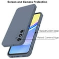 thumbnail image 6 of Takfox Shockproof Liquid Silicone Designed for Samsung Galaxy A15 5G Case Gel Rubber Full Body Protection Anti-Shock Cover Case Drop Protection 6.5inch-Gray, 6 of 12