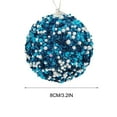 thumbnail image 2 of Kayannuo Christmas Decorations Christmas Pearl Sequins Glitter Baubles Ball Xmas Tree Ornament Decoration 8CM Home Decor, 2 of 5