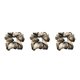 thumbnail image 5 of Qarigey Titular de cola de caballo Patrón escocés Anillos para el cabello Adornos para el cabello Sombreros femeninos para el trabajo doméstico Type1 NO1 Qarigey CBP251159, 5 of 6