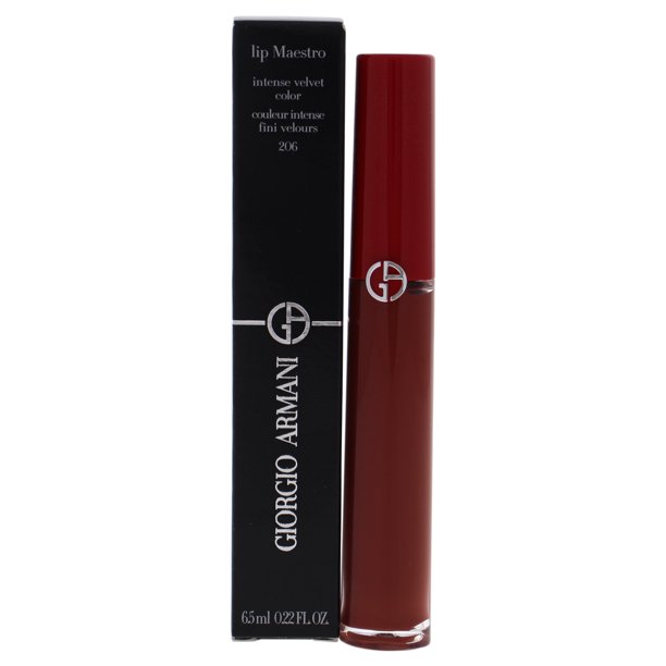 Lápiz labial Giorgio Armani Lip Maestro Intense Velvet Color - 206 Cedar 0.22oz