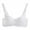 White, variant on Items under $5 asdoklhq Bras for Women Plus Size New Women Bra Underwire Lingerie Brassiere Push Up Underwear Comfortable