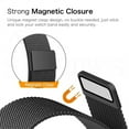 thumbnail image 3 of ALMNVO Magnetic Loop Metal Band Compatible with Apple Watch Bands Ultra 49mm 44mm 40mm 45mm 41mm 42mm 38mm Stainless Steel Mesh Bracelet iWatch Apple Watch Series 8 7 SE 6 5 4 3 colorful, 3 of 7