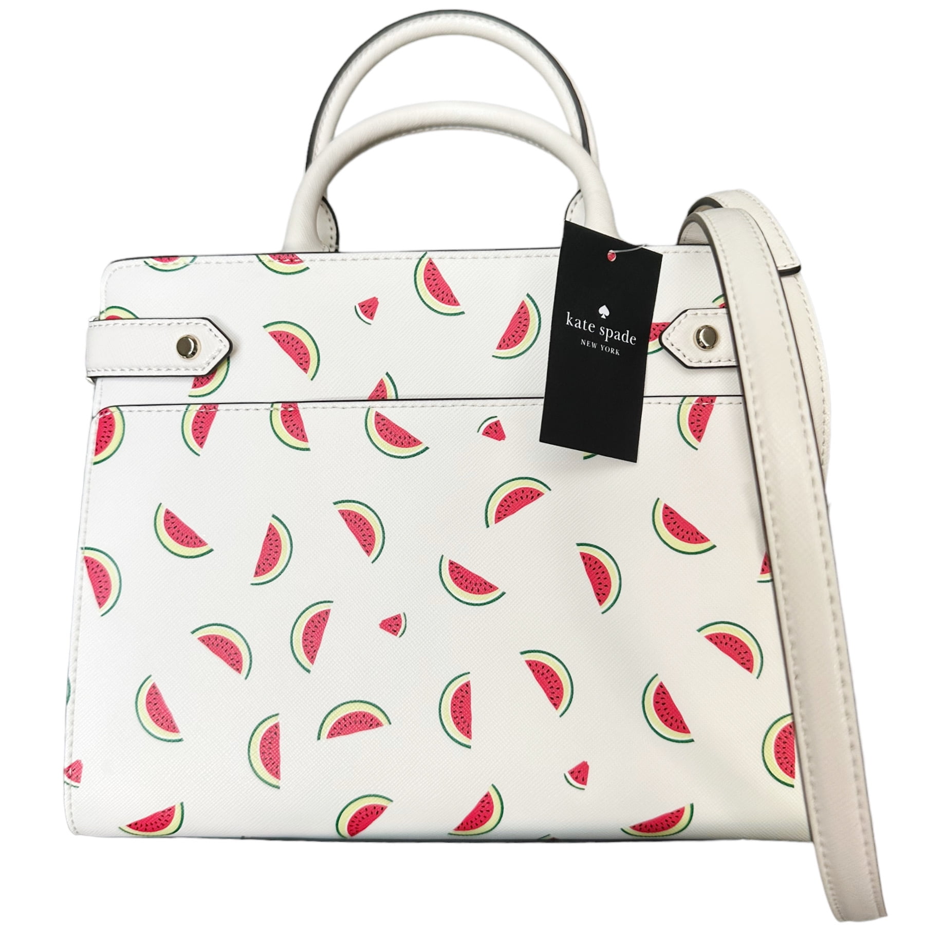 日本限定】YORK SATCHEL　パフィーブロッサムズ●完売 Kate Spade New York Madison Strawberry Duffle Crossbody
