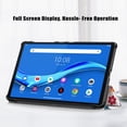 thumbnail image 4 of Dteck Slim Fit Case For Lenovo Tab M10 Plus, Lightweight Slim Shell Tri-Fold Stand Cover with Auto Sleep/Wake For Lenovo Tab M10 Plus TB-X606F / TB-X606X 10.3" FHD Android Tablet, Butterfly, 4 of 9