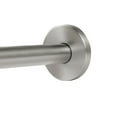 thumbnail image 3 of Naiture Brass Shower Arm with Flange, 6 Inches Wall Mounted Standard Shower Pipe Extension Arm for Fixed Shower Head, Brushed Nickel Finish, 3 of 6