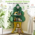 thumbnail image 6 of Tree Bookshelf for Kids, 5-Tier Toddler  Corner Bookcase, Space-Saving Freestanding Book Shelf & Toy Storage Organizer for Kids Room, Playroom, Classroom, Nursery, Daycare (Tree), 6 of 7