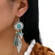 thumbnail image 1 of Xihbxyly Pendientes Étnicos, Joyas Navideñas Deslumbrantes, Pendientes Colgantes Únicos y Brillantes, Accesorios Navideños Llamativos, Regalo Perfecto para Tus Seres Queridos, Elegante Declaración de, 1 of 4