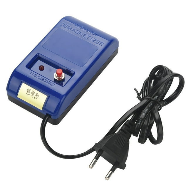 Herramienta de desmagnetización de reparación profesional, desmagnetizador de reloj mecánico, enchufe europeo de 110/220V