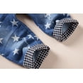 thumbnail image 5 of KIDSCOOL SPACE Baby Denim Overall,Hooded Little Kid Jean Jumper,Light Blue,3-4 Years, 5 of 5