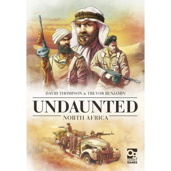 David Thompson; Trevor Benjamin; Roland MacDonald, Undaunted: North Africa, Board Game, 2 Players
