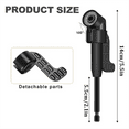 thumbnail image 4 of 6Pcs Right Angle Drill Attachment Set with 105° Angle Drill Adapter and Impact Grade Socket Adapter, 4 of 8