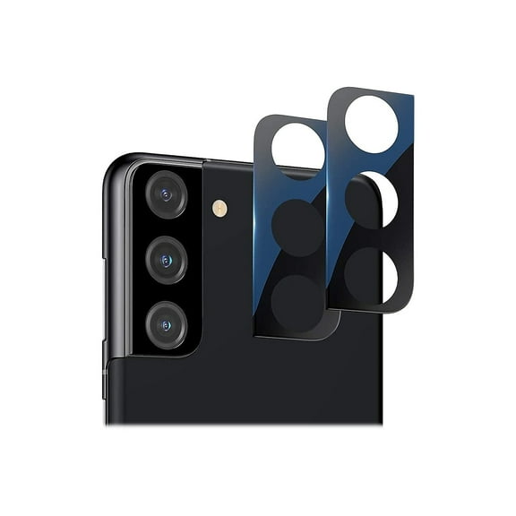 SaharaCase ZeroDamage Camera Lens Protector for Samsung Galaxy S21 FE 5G Clear 2/Pack/Black