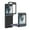 Black, variant on ELEHOLD Case for Samsung Galaxy Z Flip 6, Shockproof Hard PC Frosted Back Case with Hinge Protection & Built-in Screen Protector,Black