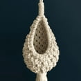 3X Boho Macrame Air Plant Hanger Tillandsia Hanging Basket Rope Holder