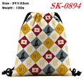 thumbnail image 1 of 2025 Nueva mochila con cordón de lona de Harries Potters para hombre y mujer, mochila organizadora de bolsillo, bolsa de juguetes, 1 of 5