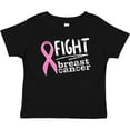 thumbnail image 3 of Inktastic Fight Breast Cancer Pink Ribbon Boys or Girls Baby T-Shirt, 3 of 5