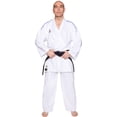 thumbnail image 2 of Hayashi Karate Gi “Air Deluxe” - BLUE Embroidery SPE, 2 of 11