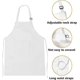 thumbnail image 3 of 15 Pcs Kids Chef Aprons Bulk Adjustable Boys Girls Bib Apron with Pockets for Children Toddlers Painting Cooking Baking, 3 of 5