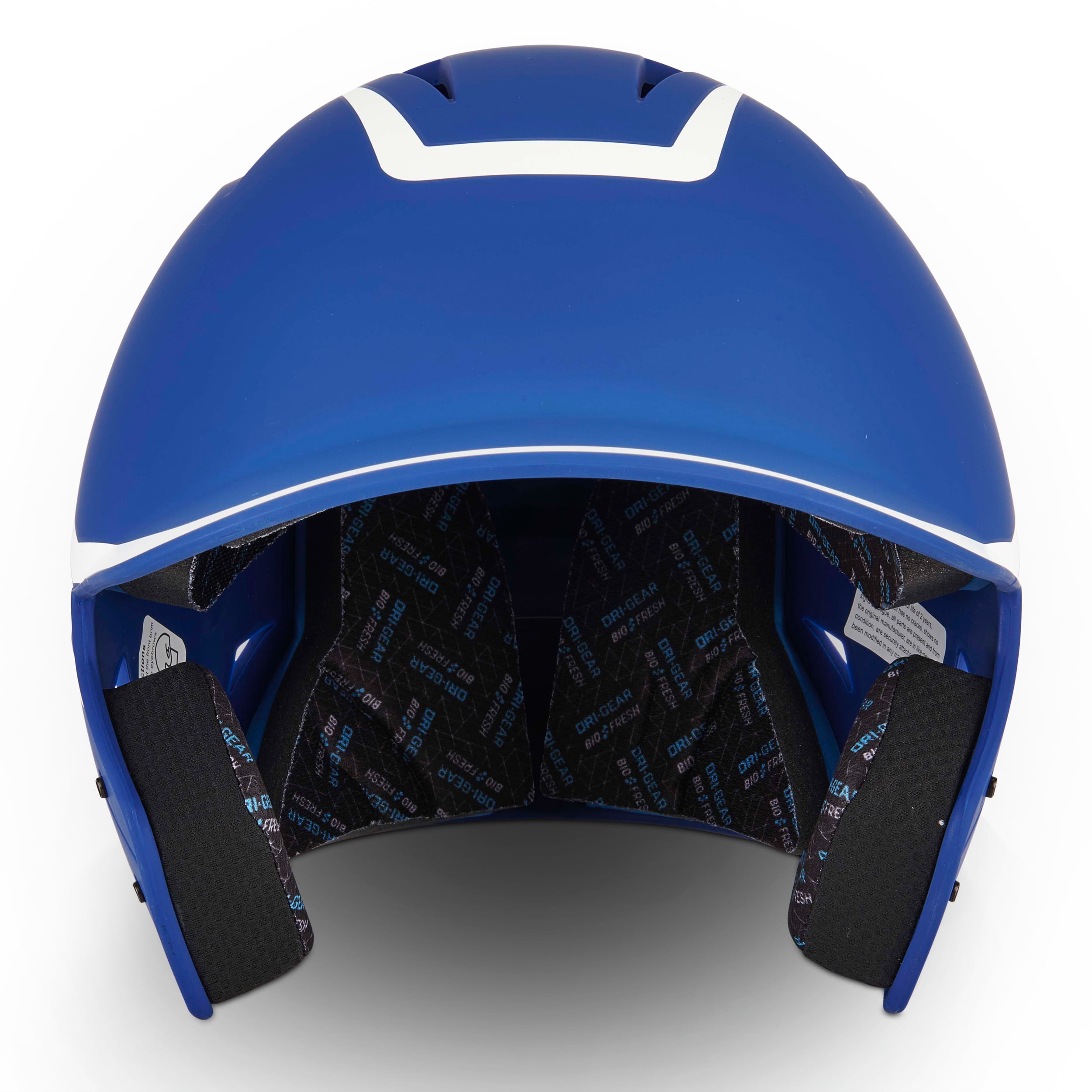 HX Legend Baseball Batting Helmet, Large, Royal, White Trim