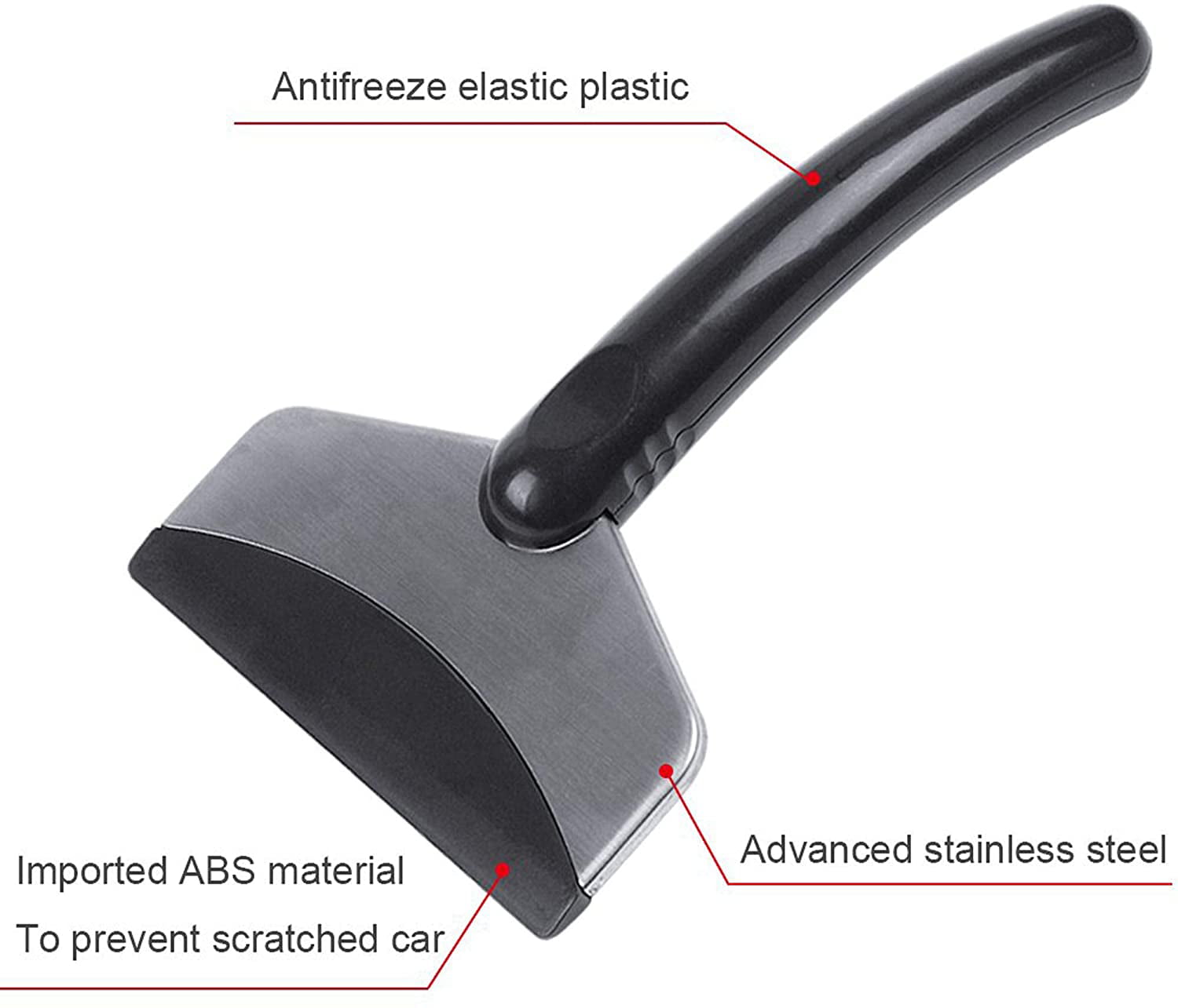 Stainless Steel Snow shovel Ice Scrapers For Car Auto Vehicle Window Windshield 