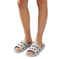 thumbnail image 5 of IEMIEMIEM Shower Shoes for Men Quick Drying Non-Slip Shower Slippers Comfortable Lightweight Pool Slides with Drain Holes Beach Slipper Sandals 9-9.5 wide, 5 of 5
